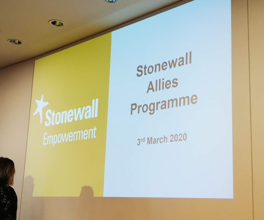 Stonewall Allies Programme - 3rd March 2020